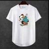 Unisex Oversize Şehir Baskili T-shirt